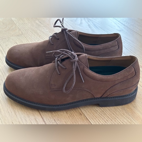 Rockport M1209 Brown Oiled Shoes - Picture 2 of 6